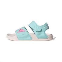 Adidas Adilette Šlepetės Neslystančios Patvarios Vaikams Vaikų Šlepetės Baltos Mėlynos ID3379 28 white