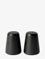 Aida - Raw Titanium Black - Salt / Peber 1 Sæt - Druskos ir pipirų malūnėlis - Juoda