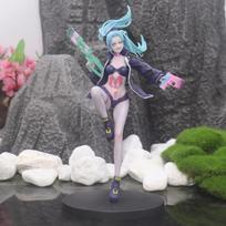 Cyberpunk Rebecca Battle Version 23cm Action Figure Toys no box gray