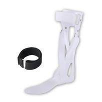 Drop Foot Brace Splint Rigid Ankle Orthosis For Walking Support Posterior Lobe Stabilizer Foot Valgus Correction With Shoes Small white