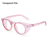 Akių apsaugos akiniai Apsauginiai akiniai nuo žiedadulkių Mėlynos šviesos blokavimo akiniai Apsauginiai akiniai nuo rasojimo Transparent Pink