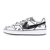 Nike Court Borough Comic World Low top Skateboard Shoes GS Black White DV5456-104(Team286-) 40