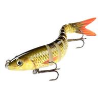 10cm Žvejybos masalai Daugiašarniriai Vobleriai Crankbait Lėtai skęstantys Bioniniai Dirbtiniai masalai Gėlavandeniai Jūros Trout Bass Žvejybos reikmenys