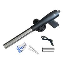 USB Powered Electric Grill Blower Portable Handheld Fan For Outdoor BBQ Camping Charcoal Fire Starter With Changeable Speed 1