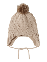 Name It - Nbnmillo Knit Hat2 - Kepurė - Smėlio