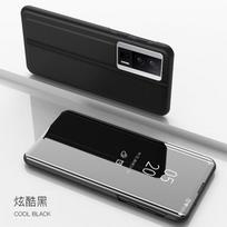 For Xiaomi Poco F5 F5 Pro 5G Case  Smart Mirror Magnetic Flip Stand Phone Case For Mi Poco F5 F5 Pro Back Cover For Poco F5 5G gray
