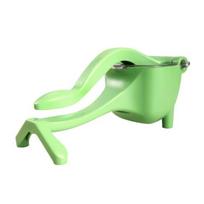 Manual Fruit Juicer Handheld Lemon Squeezer Hand Press Juice Extractor Tool with Ergonomic Handle for Citrus Orange Lime žalia
