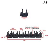 Pipe Clamps Pneumatic Tube Air Hose Fixing Clamp 6 Way 4mm-20mm Water Pipe Holder Gas Compressor Tubing Diversion Flow Clip