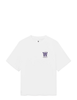 WOOD WOOD - Wwliam Map Tee 25220 - Marškinėliai trumpomis rankovėmis - Balta