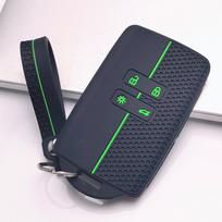 Key Case Cover for Renault Koleos Kadjar Megane Talisman Espace Captur Clio Scenic with Keychain Anti-Scratch Surface Shockproof Structure juoda
