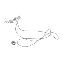 Fishing Line Necklace, Single Cubic Zircon Pendant Choker Necklace, Tiny Transparent Invisible Chain Necklace for Women Girls