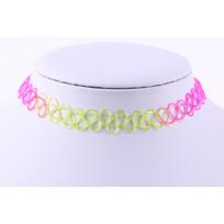 1pc Fashion Vintage Elastic Braided Fish Thread Choker Gothic Black Choker Necklace for Punk Girl Women Gift others