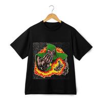 Doctor Doom T-Shirt Fantastic Four Villain Fire Blast Graphic Unisex Tee M