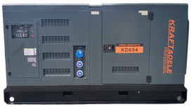 Vienfazis dyzelinis elektros generatorius KRAFT&DELE 95kW, KD694