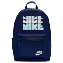 Nike Heritage Polyester Backpack Women's Glacier Blue Casual HV6614-492 white