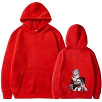 Rapper Playboi Carti Whole Lotta Red Hoodies Opium Ken Carson Narcissist Gothic Hooded Sweatshirt Mens Women Oversized Pullovers S red