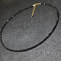 Fashion Black Crystal Beads Choker Necklace for Women Bohemian Beaded Short Female Necklace New Party KTJ juoda