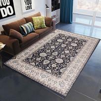 Elegant Floral Vine Pattern Large Area Rug Light Tone Floral Deep Tone Floral Design Carpet Floor Mat for Living Room Bedroom 50X80CM