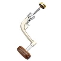 Metal Spinning Reel Folding Rocking Arm Wheel Grasp Wooden Rocking Handle Fishing Accessories Medium