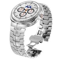 ONEMetal Strap for Samsung Galaxy Watch 8 Classic 46mm Original Bracelet Wristband Correa for Galaxy Watch 8 44mm 40mm AccessoriesMN Galaxy Watch 8 40mm sidabras