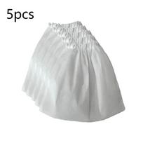 5/10/20 vnt. Nagų dulkių surinkėjo maišeliai Dulkių siurblio dulkių siurbimo surinkimo maišeliai Pakeičiamos manikiūro įrangos priemonės 5 PCS balta
