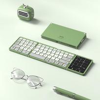 B.O.W X60 Foldable Bluetooth Touchpad Keyboard
