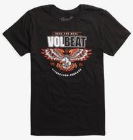 Volbeat SEAL THE DEAL EAGLE LOGO T-Shirt NEW Authentic & Official S