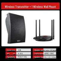 SAST Wireless Bluetooth Wall Mount Speaker Set CN plug (adapter included)