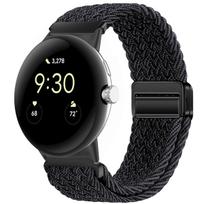 20mm Nylon Braided Strap for Google Pixel Watch 3 45mm Band for Google Pixel Watch1/2/3 41mm Magnetic Wristband watch Bracelet Pixel Watch 1 41mm