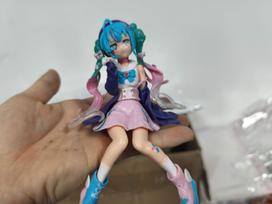 Hatsune Miku Darbalaukio Žavinga Veiksmo Figūrėlė 11cm Katės Marškinėlio Versija. Anime figūrėlė Mielos ir žavios mergaitės Modelis Žaislas Dovana gray