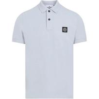 Stone Island Logo Short Sleeve Button Solid Polo Shirt Men polo shirts L1S152200008S0017-V0041 M