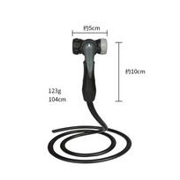 GIYO Bike Air Pump Accessories Inflatable Nozzle Air Nozzle Head Bicycle Tire Tube Pump Adapter Conversion Head C gray