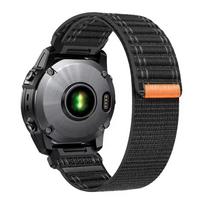 Official Nylon Loop 22mm 26mm Strap For Garmin Fenix 8 E 7 7X 6X 6 Pro Watch Band Quatix 7X/Forerunner 970 965 Watchband Correa 1pcs QuickFit 22mm juoda