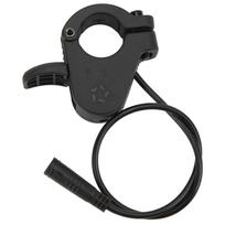 300X Electric Bicycle Thumb Throttle with Waterproof Connector Durable Left Right Thumb Throttle black