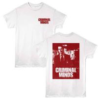 Criminal Minds BAU Team Retro Crime Drama TV Show Streetwear Cotton Oversized Short Sleeve Tee XXL