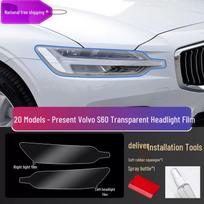 Volvo 14-26 Models Smoked Headlight Film for S60, XC90, XC60, V90, XC40, S90 Default gray