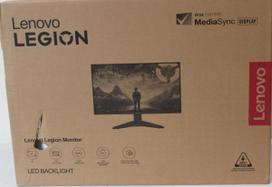 Lenovo Legion R27s (A25270FR0) 27 Monitor - HDMI | Lenovo | Legion R27s | 27 " | IPS | 16:9 | 144 Hz | 1 ms | 1920 x 1080 pixels | 250 cd/m² | HDMI ports quantity 1 | Raven Black | Warranty 36 month(s) | DAMAGED PACKAGING