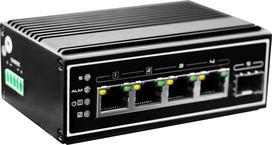 No Name LevelOne IGP-0502 network switch Unmanaged Gigabit Ethernet (10/100/1000) Power over Ethernet (PoE) Black