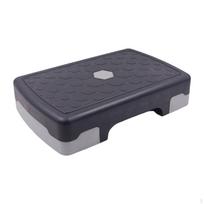 Aerobinių pratimų platforma Nešiojamas ir lengvas steperis moterims pusiausvyros treniruotėms Gray Black gray