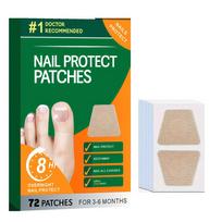 Foot Nail Repair Patch Grey Fungal Nail Thicken Infection Ingrown Soft Sticker Paronychia Hand Correction Toenail