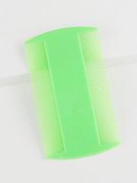 5Pcs Head Hair Comb, Double Sided Fine Tooth Comb, Flea Lice Comb for Dandruff Removal, for Adults and Children žalia