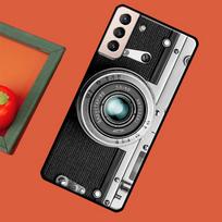 Retro Camera Vintage Soft Case For Samsung Galaxy S23 S22 S21 Ultra Note 20 Note 10 S8 S9 S10 Plus S20 FE Cover Galaxy S23