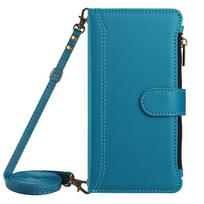 Card Wallet Phone Cover For Samsung Galaxy A16 A15 A14 A13 A07 A06 A05 A05S A04 E A04S Leather Case Wrist Strap Crossbody Shell Galaxy A04E 4G