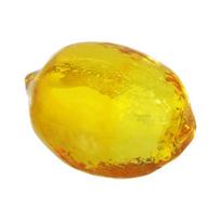 Dirbtinis krištolinis vaisius figūrėlė Skaidrus stiklas braškės ananasas persimonas citrinas bananas statula skulptūra popierinis darbastalio dekoras Kalėdų ornamentas H