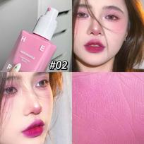 Zicai Natural Matte Liquid Blush: Skin-Melting, Moisturizing, Brightening, Low Saturation, Long-lasting for a Nude, Enhanced Complexion