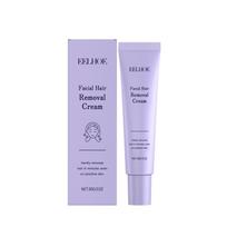 EELHOE Facial Hair Removal Cream Gentle cleansing, moisturizing, softening hair, for smooth and delicate facial skin white