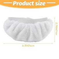 4pcs Washable Ultra-Fine Microfiber Cloths for Handheld Steam Cleaners Compatible with Comfort PurSteam Reusable Steamer Mop Pads 4pcs balta