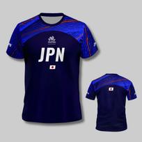 Japanese Vnl Blue Volleyball Shirt, Men's and Women's Sports T-shirt, Comfortable and Breathable T-shirt, 3d Fashionabl XS blue