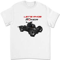 Can Am Ryker Motociklo Marškinėliai 6ZPK L black