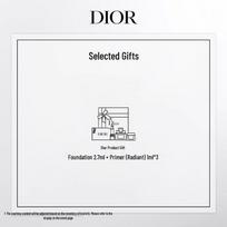 Dior Forever Matte Foundation & Brightening Primer Trial Set black